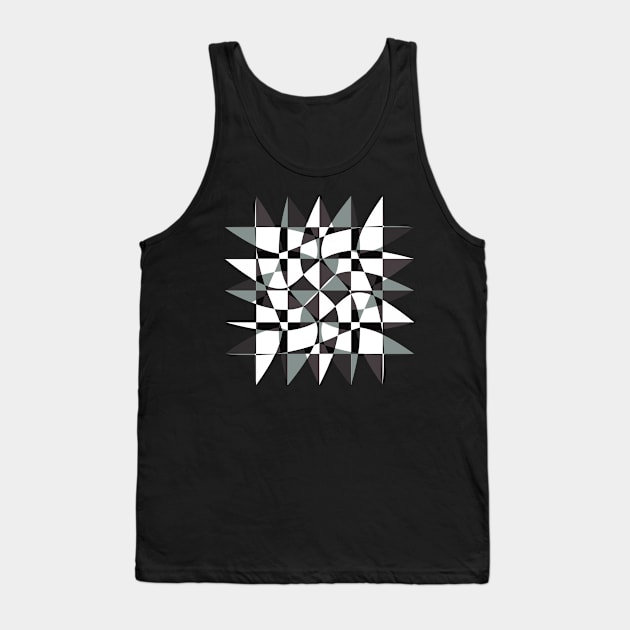 Op art pattern Tank Top by Guardi